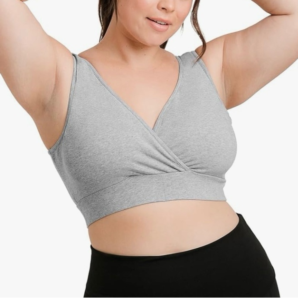 NWOT Kindred Bravely Organic Cotton Nursing & Sleeping Bra